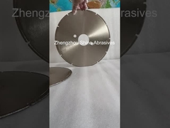 سنگ الماسه آبکاری شده 300 میلی متری برای سنگ زنی و برش چدن