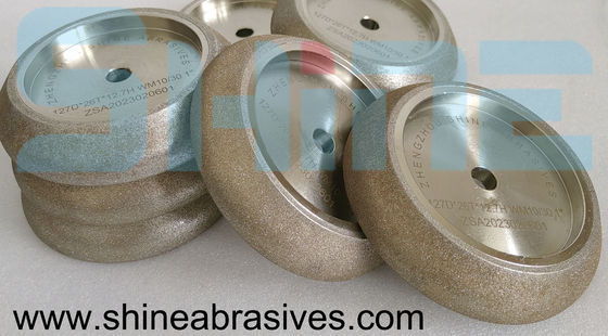 6 اینچ الماس بورازون سی بی ان پوشش چرخ آسیاب برای آسیاب برقی تیغ باند