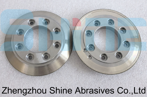 آبرسیو های درخشان OEM 150mm CNC الماس پوشاندن دیسک برای چرخ آسیاب