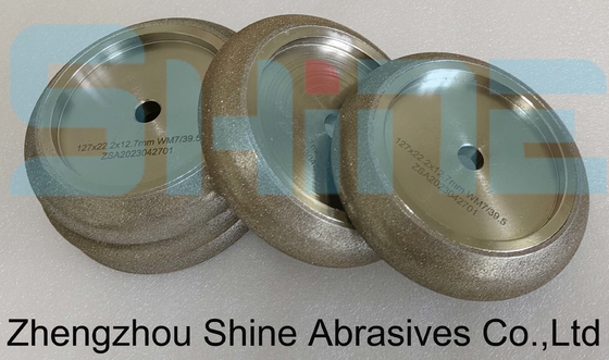 OEM 127mm چرخ CBN الکتروپلاستی برای تیز کردن تیغه تراش