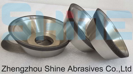 11V9 ابزار خردکن الماس الکتروپلاستی چرخ های جام برای آلیاژ تیغه وولفستم