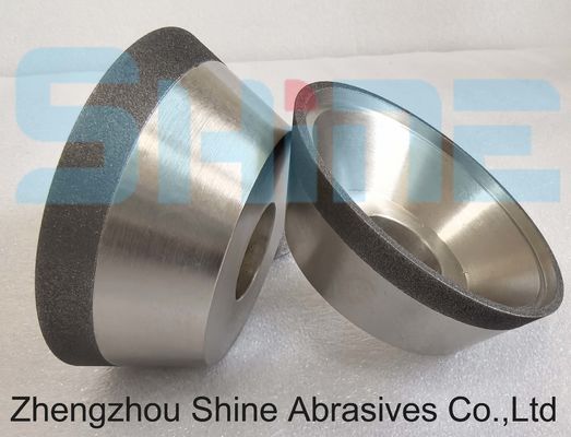 75mm 11V9 رزین باندی CBN / چرخ تراش الماس برای تراش ابزار CNC
