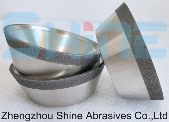 75mm 11V9 رزین باندی CBN / چرخ تراش الماس برای تراش ابزار CNC