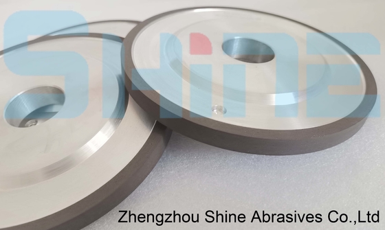 100mm 14F1 رزین Bond الماس / سی بی این چرخ آسیاب برای کربید سیمان