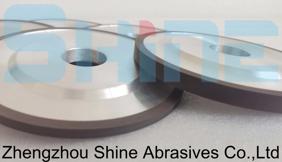 100mm 14F1 رزین Bond الماس / سی بی این چرخ آسیاب برای کربید سیمان