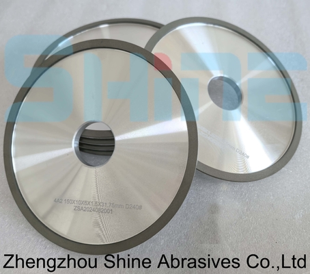 4A2 چرخ آسیاب الماس پیوند رزین برای آسیاب پروفایل HSS تیز کردن