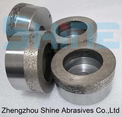 6A2 80mm چرخ جام الماس اتصال فلزی برای آسیاب خشن سرامیک