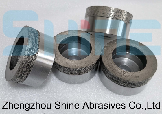 6A2 80mm چرخ جام الماس اتصال فلزی برای آسیاب خشن سرامیک