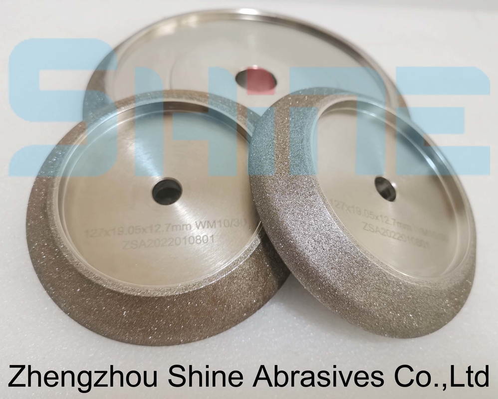 ODM CBN چرخ تراش الماس برای تیز کردن تیغه تراش باند 127D x 22.2T