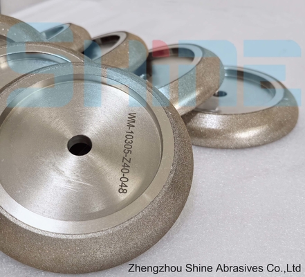 127mm الکترولیت Cbn چرخ پروفایل آسیاب برای تیز کردن نوار تراش 10/30