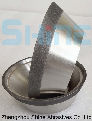 100mm 11V9 رزین باندی CBN / چرخ تراش الماس برای تراش ابزار CNC