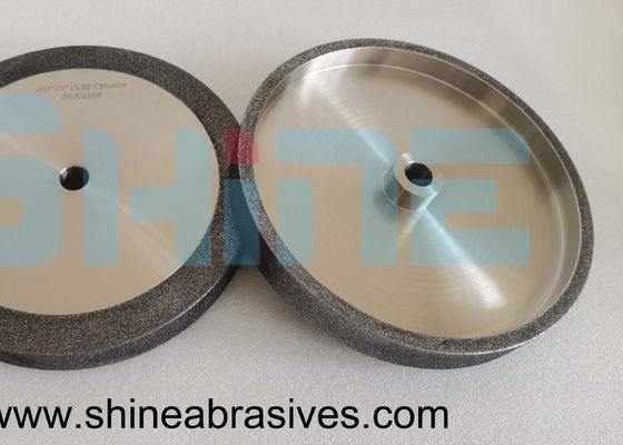 203mm 8 اینچ 9A1 چرخ CBN برای چاقو تیز کردن چوب ترنر