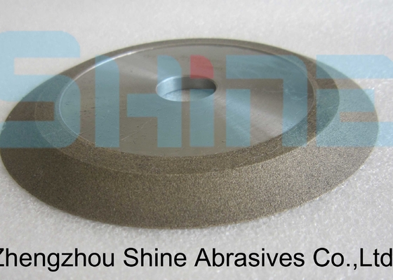 1V1 فلز پیوند الماس چرخ تراش CNC برای Fluting Gashing