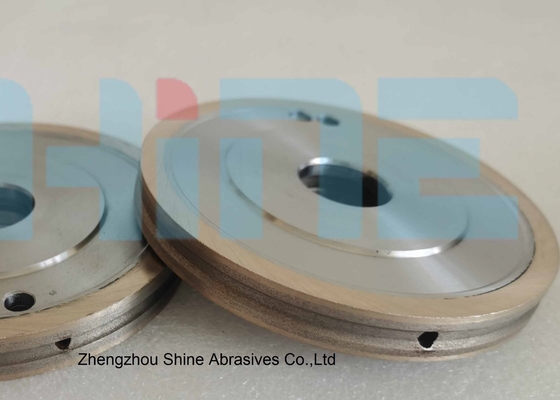 ISO 1F1 اتصال فلزی 8 اینچ Cbn چرخ آسیاب بدن آلومینیومی