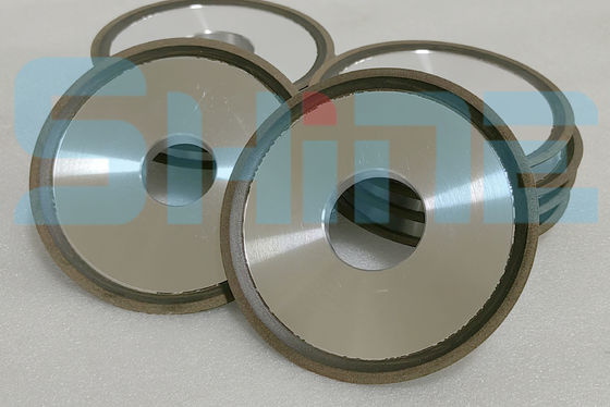 4V2 شکل ظرف رزین پیوند الماس چرخ های آسیاب برای تیز کردن نردبان های کربید