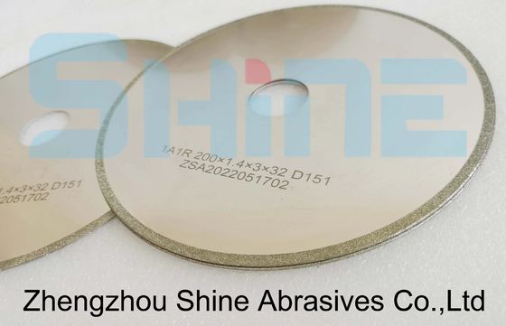 چرخ های الماس 1A1R و قابلیت برش در دمای بالا