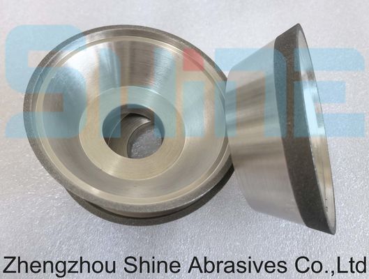 100mm 11V9 رزین باندی CBN / چرخ تراش الماس برای تراش ابزار CNC