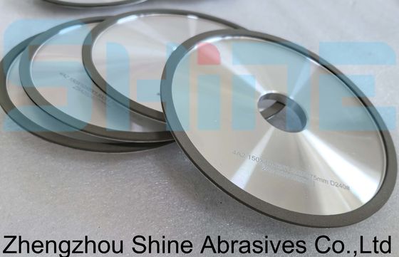 ODM 150 میلی متر 4A2 چرخ پیوند رزین D240 Grit برای کاربید دایره ای