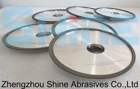 ODM 150 میلی متر 4A2 چرخ پیوند رزین D240 Grit برای کاربید دایره ای
