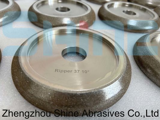 ریپر 37 تراشه باند با یک 10 ° پروفایل چرخ CBN برای تیغه تراشه باند