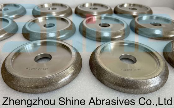 ریپر 37 تراشه باند با یک 10 ° پروفایل چرخ CBN برای تیغه تراشه باند