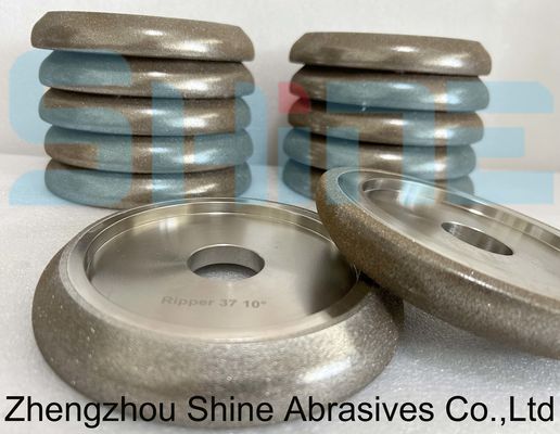 ریپر 37 تراشه باند با یک 10 ° پروفایل چرخ CBN برای تیغه تراشه باند