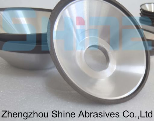 11V9 شکل قوری رزین پیوند الماس / CBN چرخ آسیاب فولاد ضد زنگ