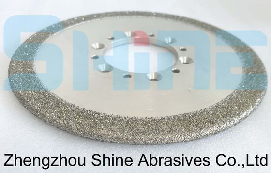 چرخ های آسیاب آهن رسوب شده الماس برای پردازش فلز