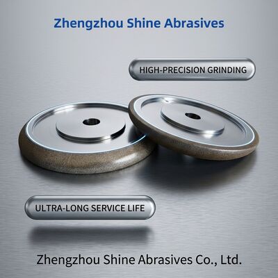 چرخ سنگ زنی CBN آبکاری شده 8 اینچی 203 میلی متری Wm 10/30 برای تیز کردن اره نواری
