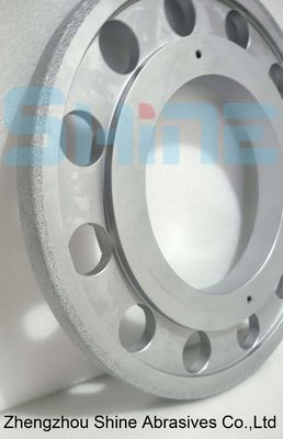 چرخ الماسه 600D جوش داده شده برای سنگ زنی و تیز کردن سطح چدن