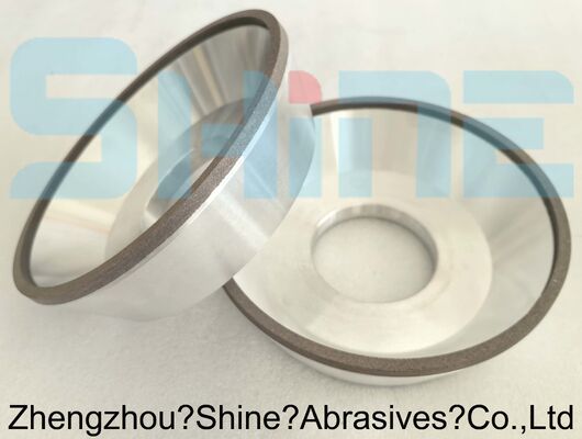 چرخ CBN کاسه‌ای شکل 11A2 با قطر 200 میلی‌متر برای سنگ‌زنی و تیز کردن ابزارهای فولاد تندبر
