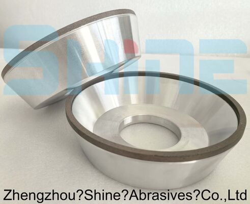چرخ سنگ رزینی CBN الماسی 11A2 برای سنگ زنی شیار کاتر کاربیدی