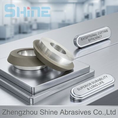 چرخ جام الماس 6A2 سفارشی برای آسیاب مواد کربید جامد