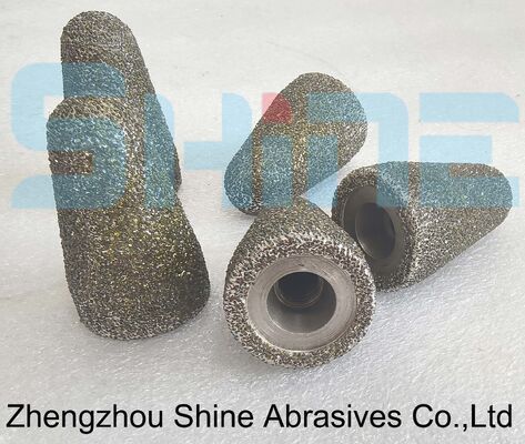 Electroplated diamond mounted points for  durable rotary tools