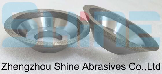 11V9 گلدان شیشه ای Bond CBN چرخ آسیاب جام 100x35x20mm برای آسیاب ضد خراش فولاد ضد زنگ