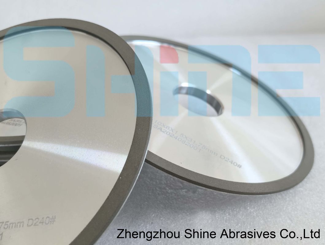 4A2 چرخ های آسیاب الماس با پیوند رزین برای ماشینکاری کربید ولتفستم