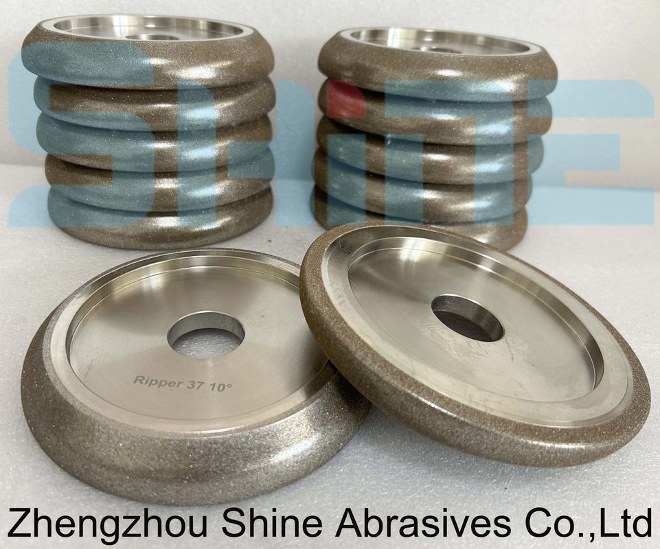 ریپر 37 10 ° چرخ CBN برای تیز کردن دندان های تیغ های نردبان باند