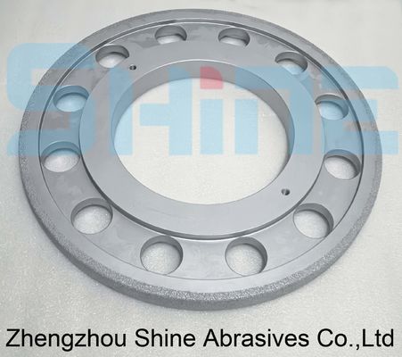 چرخ الماسه 600D جوش داده شده برای سنگ زنی و تیز کردن سطح چدن