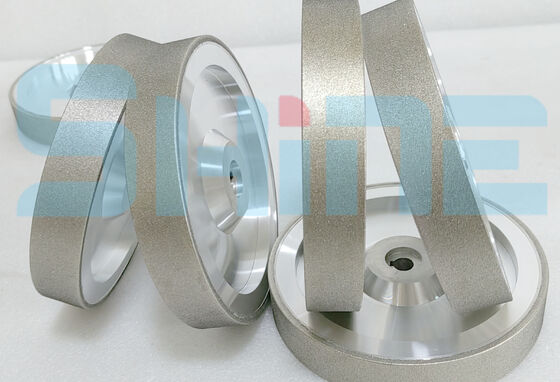 1A1 چرخ آسیاب سطح الماس الکتروپلاستی شده 200mm D126 برای پردازش سرامیک آلومینیوم زرکونیا سیلیکون کاربید